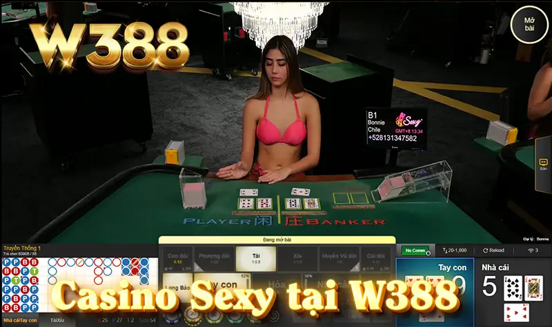 Đôi nét về Casino Sexy tại W388